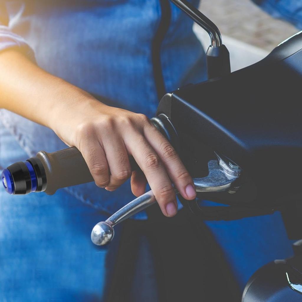 Handlebar Grip Bar End Plug, Handle Bar End Grip Plug | Motorcycle Handlebar End