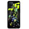Case - MANIACASE - Oppo A94 - Silicone TPU - Black - Valentino Rossi Logo MotoGP