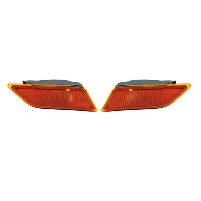 2Pcs Front Side Bumper Marker Lights For Mercedes Benz C250 C300 C350 2012-2015