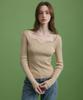 Teuwi Whip Wave Neck Knit