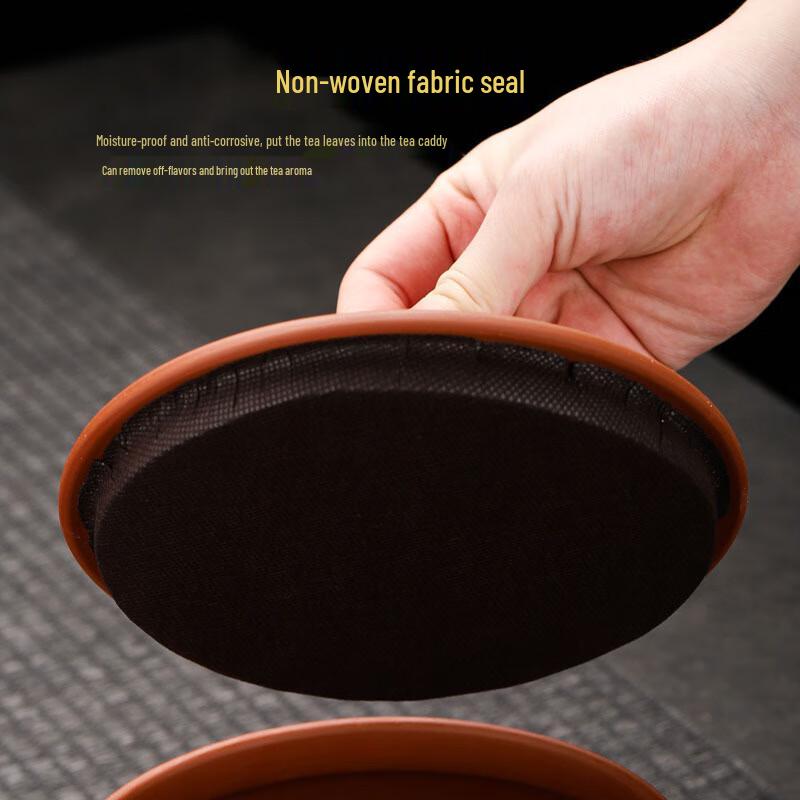 Purple Clay Tea Caddy