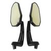 1 Pair Rearview Side Mirrors Rotatable Side Mirror for CB1000R Shadow XL1000V Silver Wing Yellow Glass