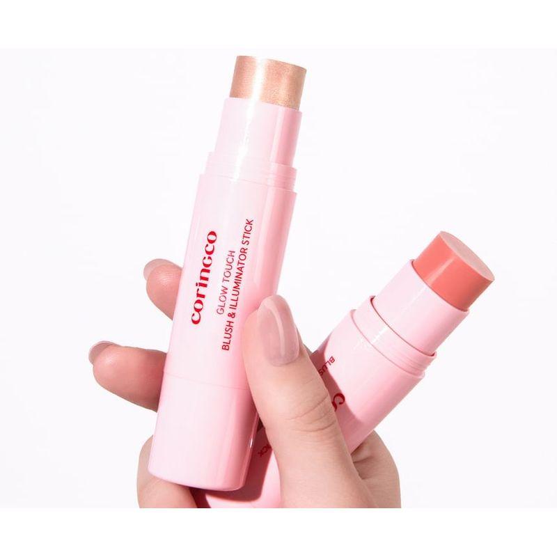 CORINGCO - Glow Touch Blush & Illuminator Stick - 2 Colors