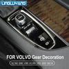 Center Console Car Armrest Gear Stall BrakeHand Frame Decoration Cover Trim Chrome NEW For Volvo XC90 XC60 S90 V90 V60 S60