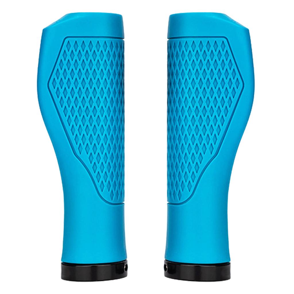 Mountain Bikes Handlebar Grips with Aluminium Locks Nonslip Cycling Handlebar Sleeve Comfortable Bicycles Handle Grips