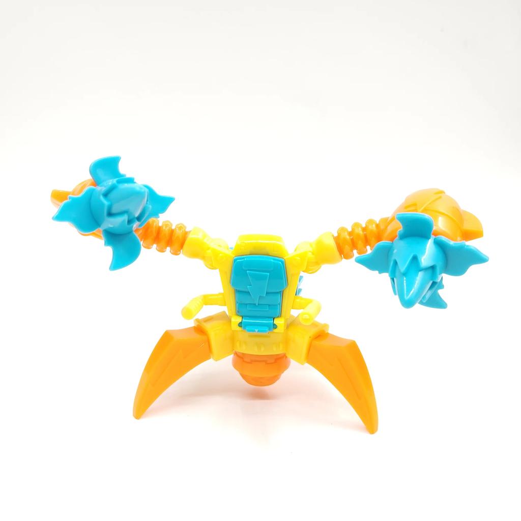 1pcs Neon Power Exoskeletons Limited Collection Superzings Action Figures Dolls Toys Model Kids Xmas Gift SUPERTHINGS series Poseable Articulated