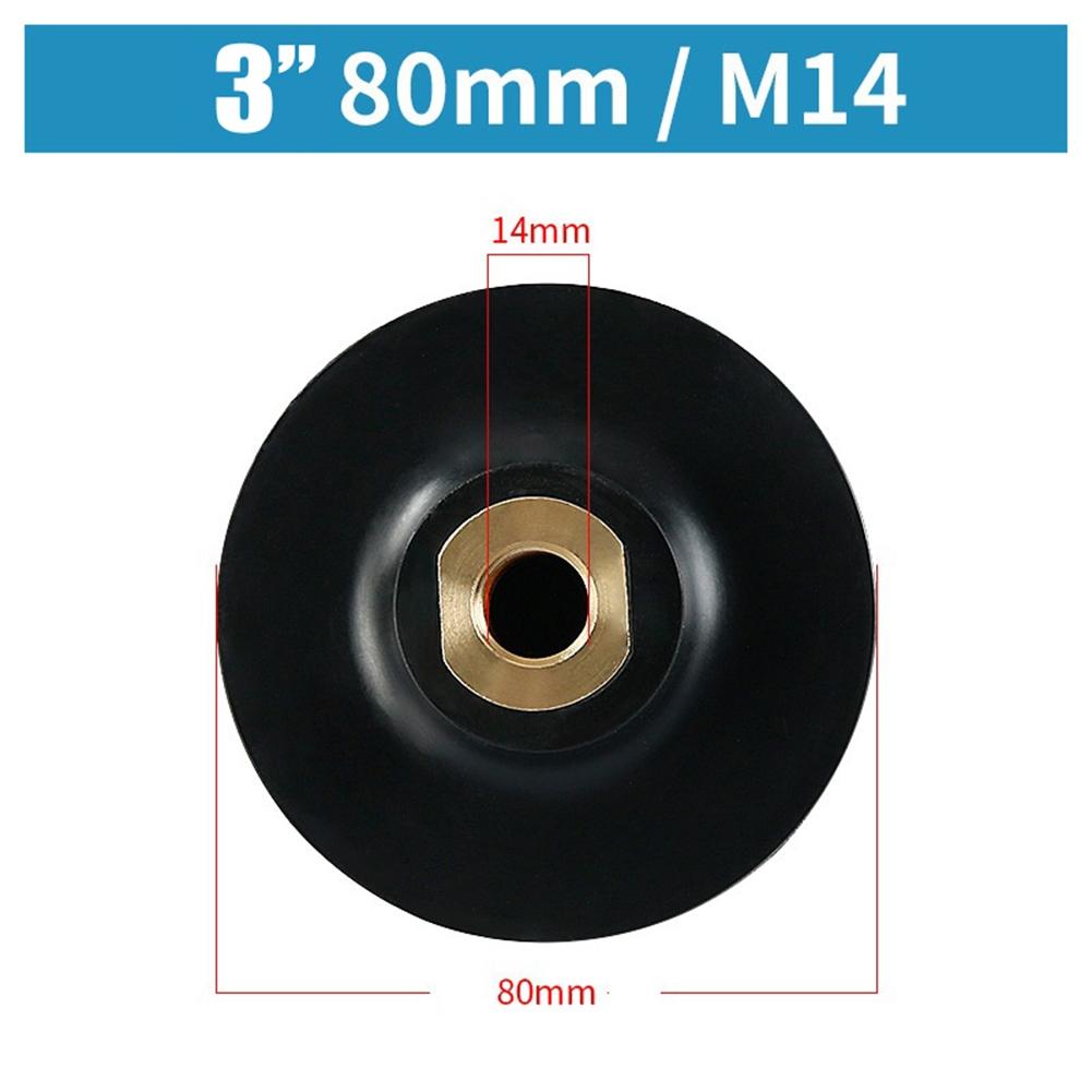Rubber Backing Pad Rubber And Metal Rubber Backer Pad Special-shaped Polishing
