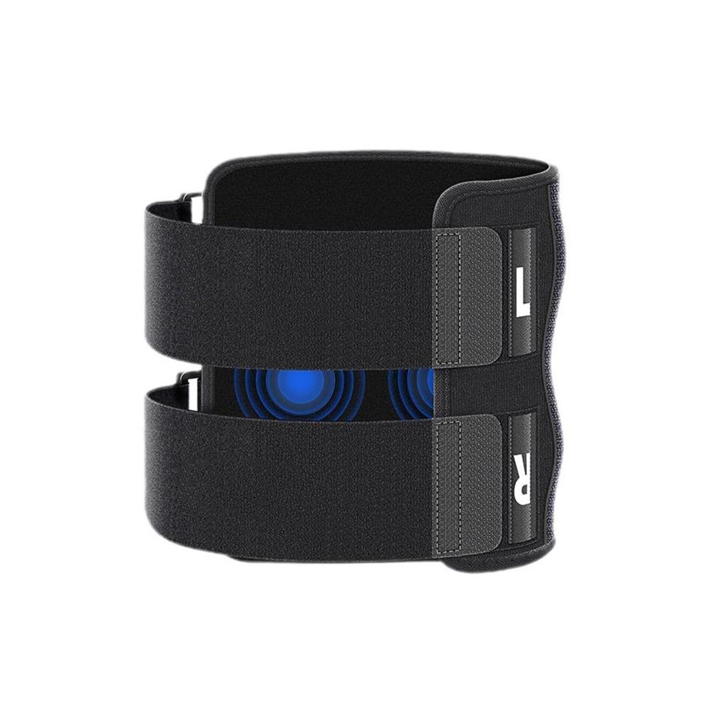 1PC Adjustable Sports Knee Pads With Pressurized Steel Plates Outdoor Cycling Climbing Shock Absorption Pressure Reduction Protective Gear