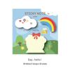 Meng Meng Rat Korean-Style Cute Cartoon Irregular Sticky Notes for Kids