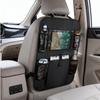 Car Seat Back Organizer With Kick Mat, Oxford Cloth Auto Storage Bag, Tablet Holder For Vehicle Seat Back