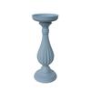 1Pc Classic Craft Ins Style Wedding Decorations Unpainted Candle Photography Props Candlesticks Holders Retro Wood Home Decor