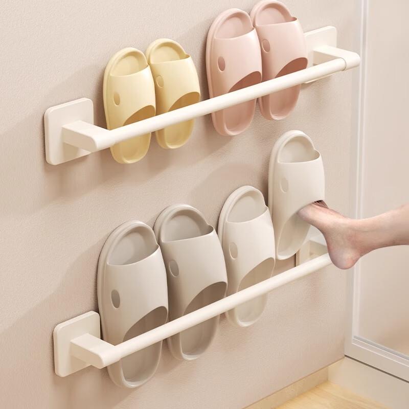 Badezimmer-Pantoffelhalter zur Wandmontage ohne Bohren