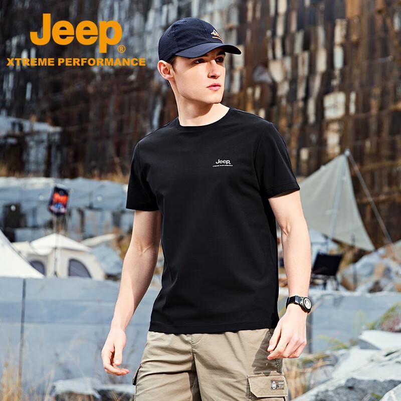 

Jeep Men s Quick-Dry Breathable Short Sleeve T-Shirt M