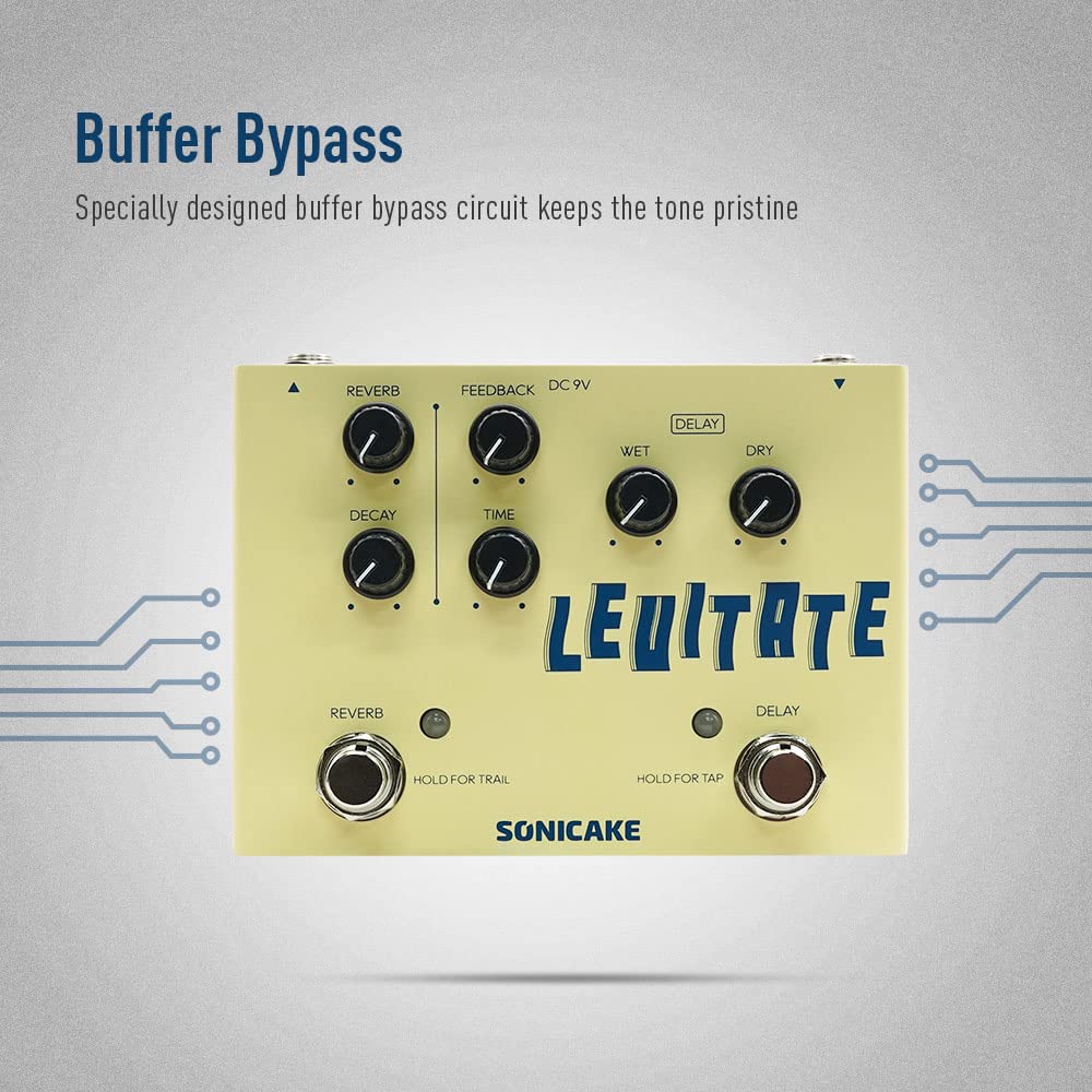 SONICAKE Delay Reverb Effector Levitate &