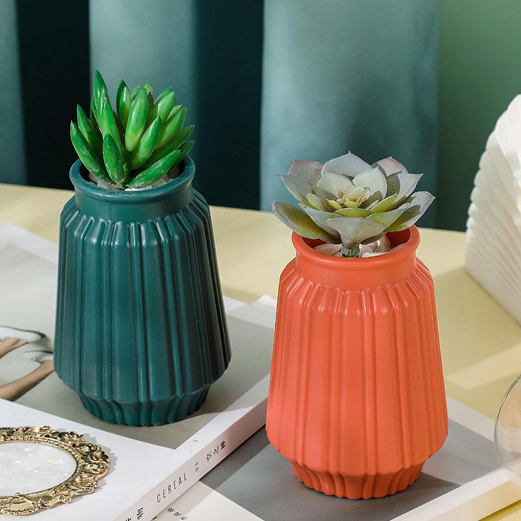 Decorative Flower Vase With Unique Handcrafted Artwork Ornaments For Living Room Modern Home Decor