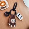 Halloween Plush Mini Labu Cute Gift Couple Keychain Cartoon Bag Car Key Pendant