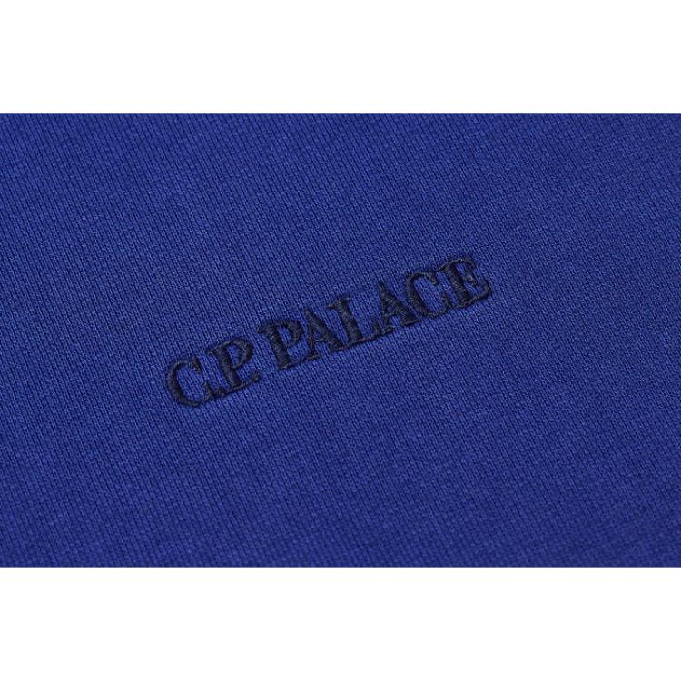 Palace x C.P. Company Hood Bright Cobalt Unisex Tops Blue SS008A005825M867