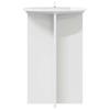Plant Stand 2 pcs High Gloss White Ø40 x 60 cm Engineered Wood