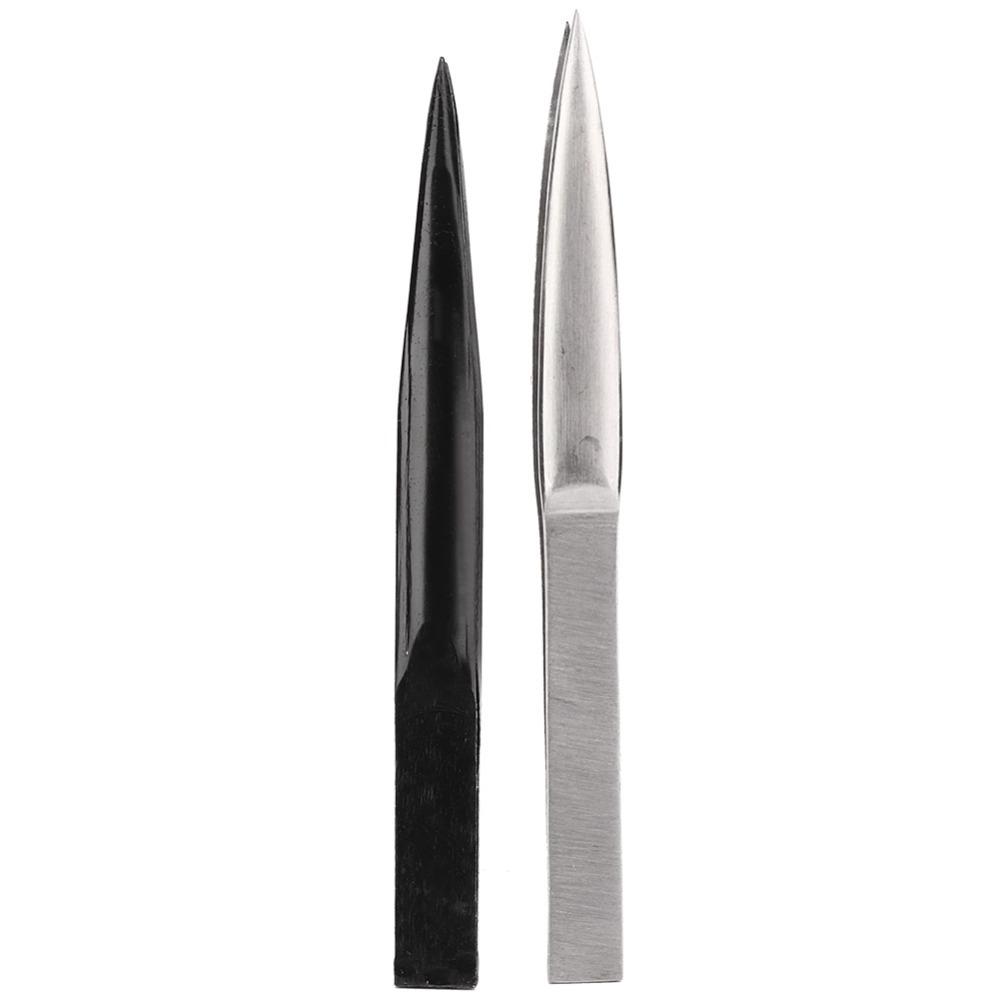2pcs Metal Material Chain Tweezer Black/Silver Color Multiple Colors Jewelry Making Tool Jewelry Tweezer Crafting Tool