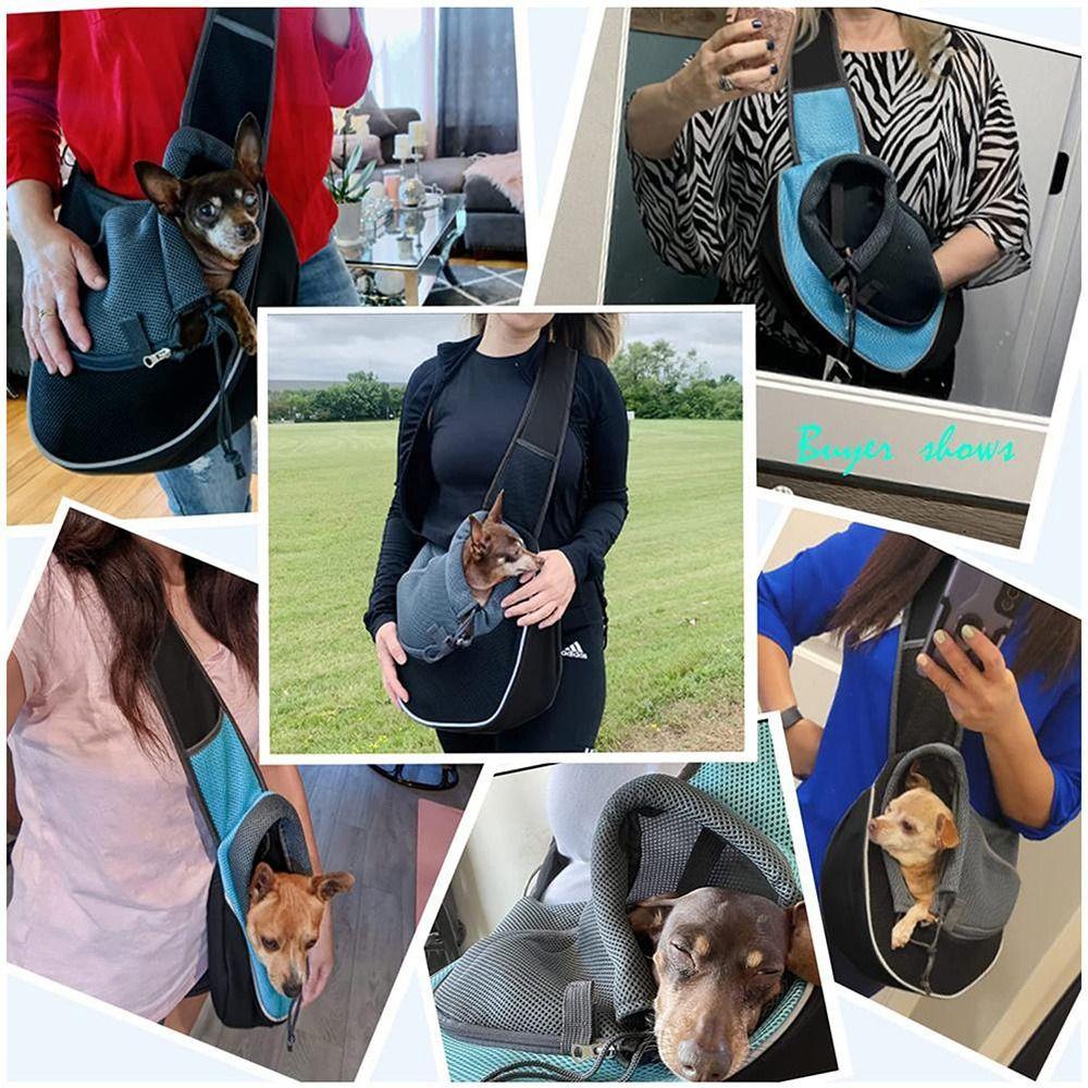 Dogs Outdoor Travel Dog Cat Carrier Bag Pet Strap Shoulder Bag Pet Carrying Bag Sling Carrier Bag