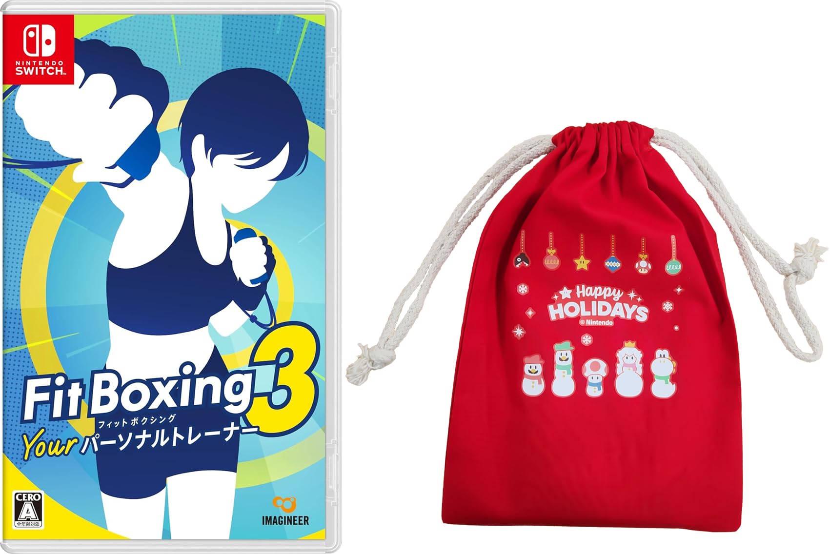 

Fit Boxing 3 -Your Personal Trainer- -Switch [Amazon.co.jp Exclusive Bonus] Holiday Gift Bag Included