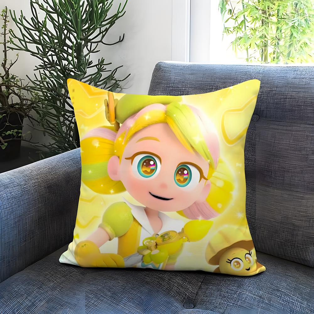 Popular R-RRainbow Bubblegem Cushion Cover Comfortable Reversible Pillow Cover Ideal for Car Sofa Bedroom & Beyond