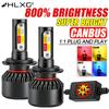 4 Color Strobe H1 H4 H7 H8 H9 H11 9005 HB3 9006 HB4 9012 HIR2 COB Chip High Bright Car LED Headlight Bulbs Fog Lamps Headlights