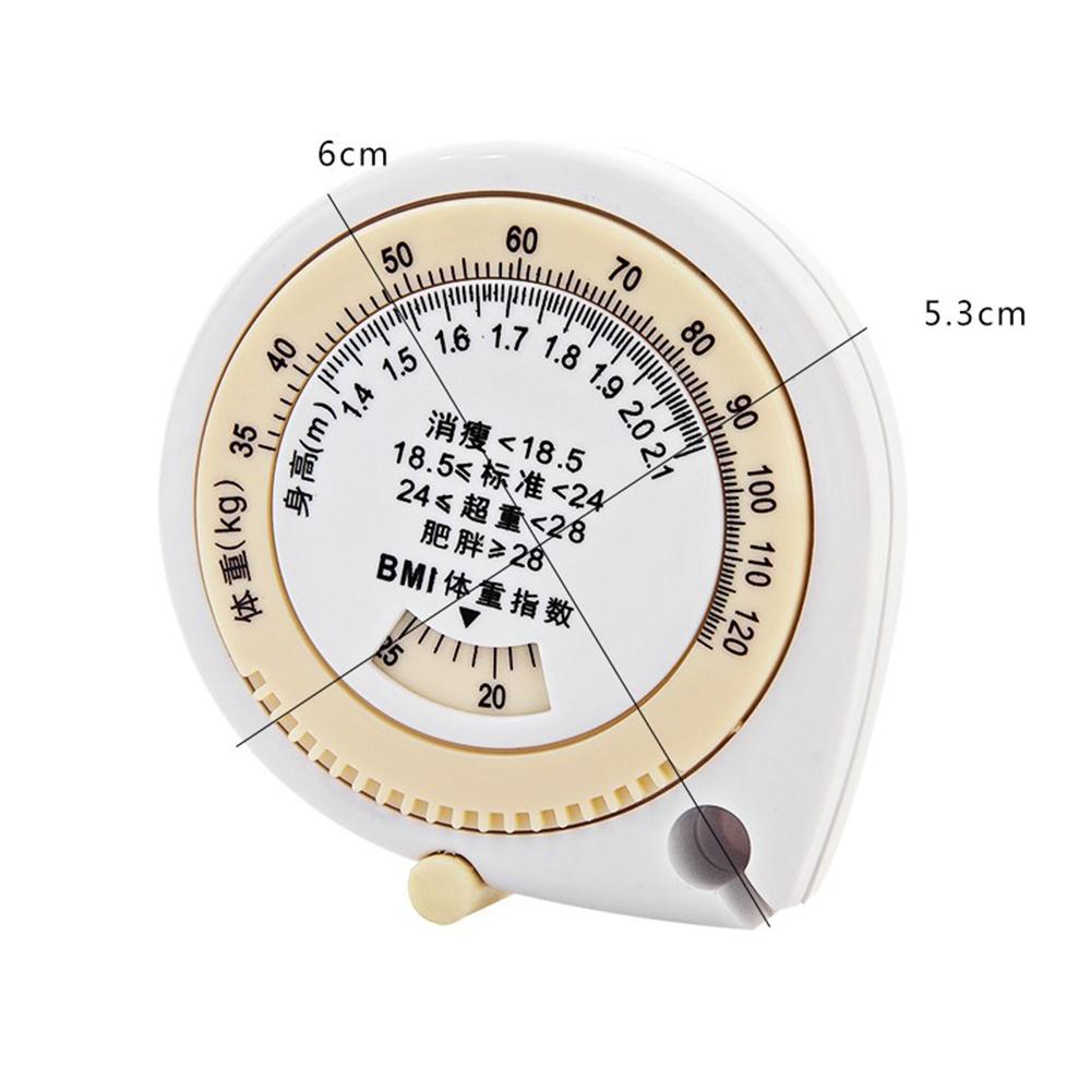 Bmi-health Three Circumference Ruler Fitness Tape Automatic Retractable Tape Measure Special Ruler For Measurements
