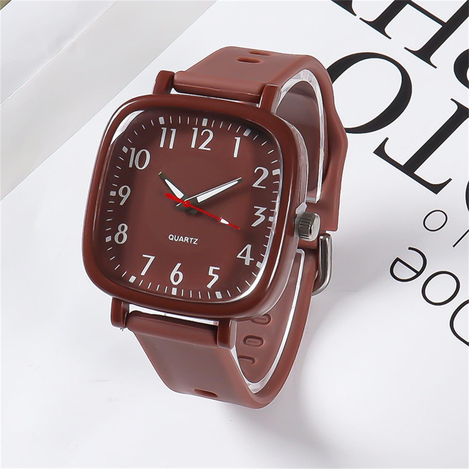 

Женские модные кожаные часы One Size