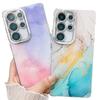 Creative Marble Double-sided Imd Hard Case S11Ultra Fine Hole Mobile Phone Case S11FE/A11A11A11A11