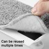 Yousheng Cleaning Brush Microfiber Wiping Cloth Soft Traceless PP Brush Body Detachable Washable Foldable Design Cleaning