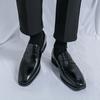 New Black Brown Penny  Loafers Men Pointed Patent Leather Casual Shoes Wedding Dress Homecoming Footwear Zapatos Hombre