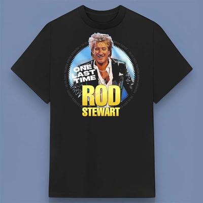 Rod Stewart One Last Time Tour 2025 Tričko Dárek pro kamaráda Všechny velikosti S-4XL Unisex Tričko