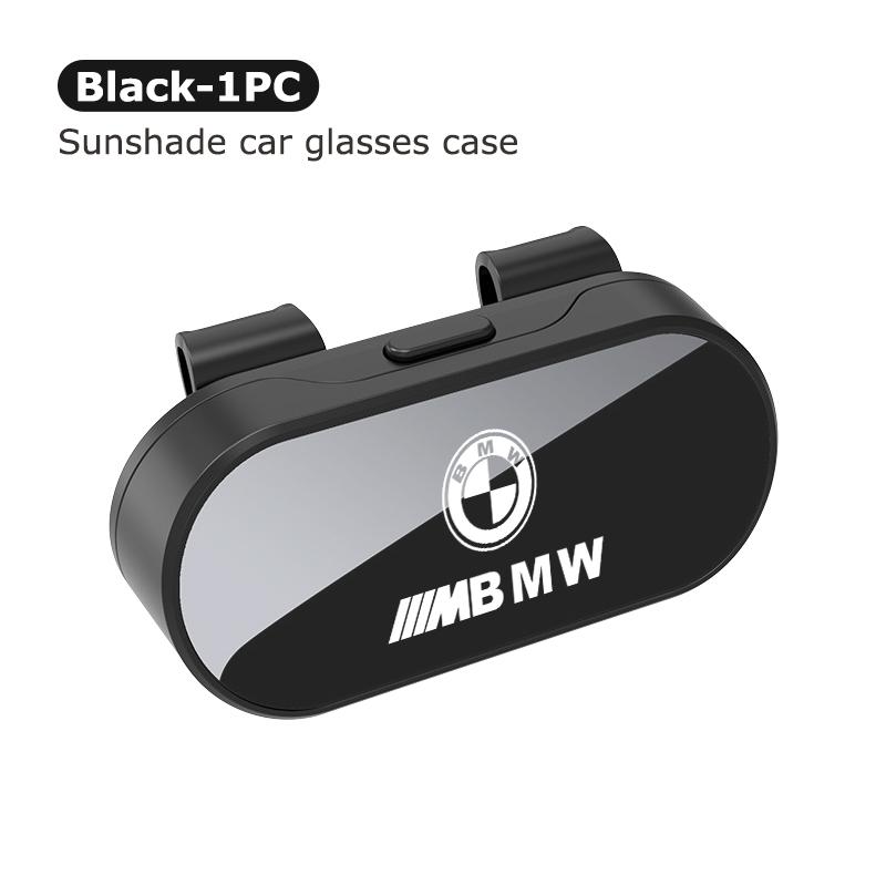 Car Sun Visor Glasses Case Organizer Sunglasses Box Visor Sunshade For BMW Performance M E87 E30 E46 E28 F35 G20 E93 F20 X3 X DR3