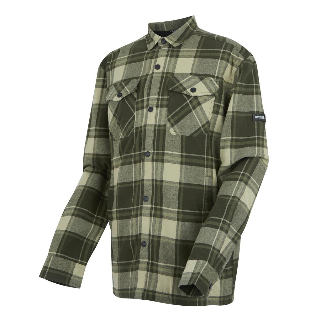 Regatta Mens Spennith Checked Shirt Jacket