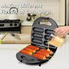 Mini Donut Maker Machine For Kid-Friendly Breakfast, Snacks, Desserts & More With Non-Stick Surface, Can Make 6/12/16 Doughnuts