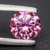 Round Cut Moissanite Pink Color Lab Grown Diamond for DIY Jewelry Making Materials with Factory Price