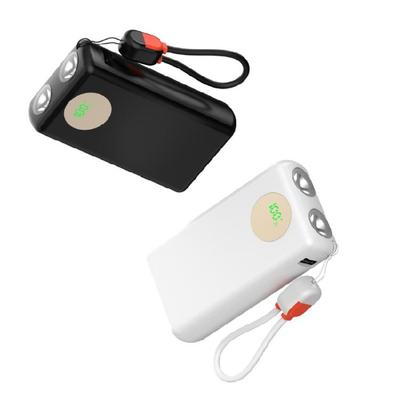 Suport pentru Baterii 2x21700 Carcasă Power Bank Kit DIY Suport Încărcare Rapidă 22.5W cu Carcasă Baterie Lumini de Urgență LED Duble