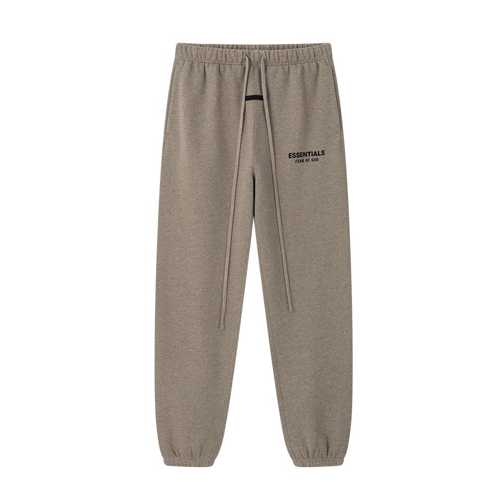 Fear of God Essentials Classic Sweatpant Homestead Heather Unisex Bottoms Cream 130AS262032F