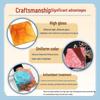 Handmade Colored Gold Foil Paper for DIY Craft and Rock Painting