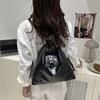 Casual Retro Summer New Retro Solid Color Popular Large Capacity Shoulder Underarm Backpack Women's Bag