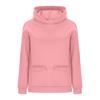 Ladies Fashion Casual Long Sleeve Round Neck Hoodie Pullover Top With  Pockets