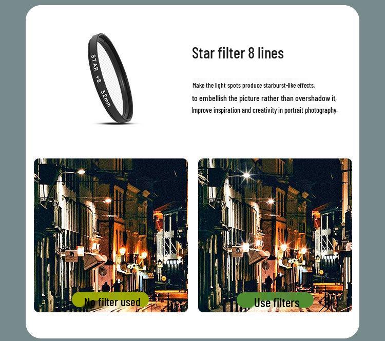 Apple iPhone 13 Pro Lens Filter Case - 52mm CPL Lens Set