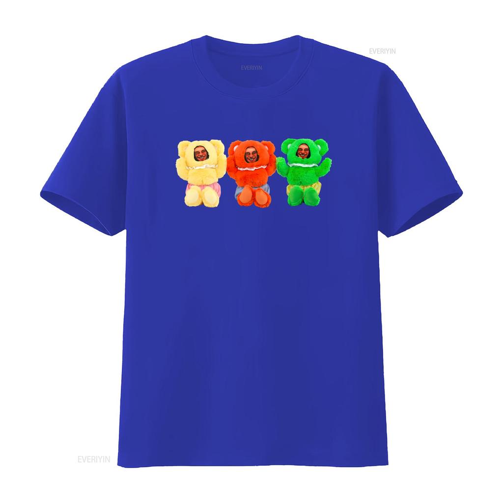 Maglietta Donkey Rhubarb Aphex Twin Vintage per Fan di Musica Design Raro Orso Colorato Stampato H0923 vintage Lavata Alla Moda Casual
