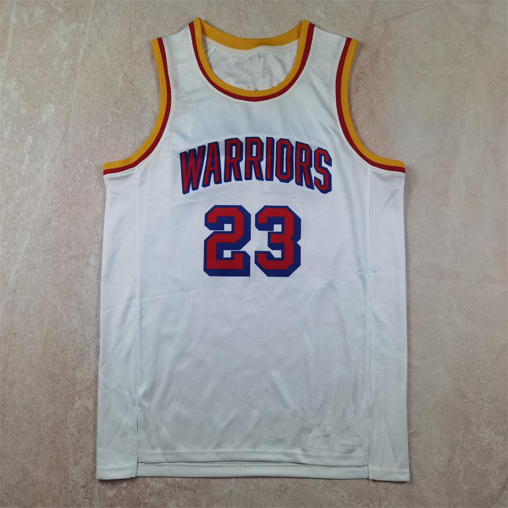 

Basketball Jerseys - Warriors 23 Classic White & Green S