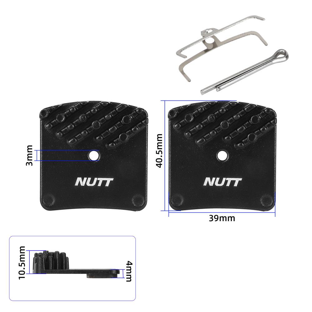 

NUTT Y‑5 4‑Piston Brake Pad For Ebike Hydraulic Caliper Scooter