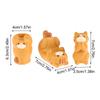 Cat Cell Phone Tablet Holder Pen Holder Pen Holder Eyeglasses Holder Home Decor Resin Craft Ornaments Cat Decoration Collectible