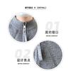 Korean Style Stand Collar Zipper Sweater Men's Lazy Style Knitted Cardigan Jacket Fashionable Top