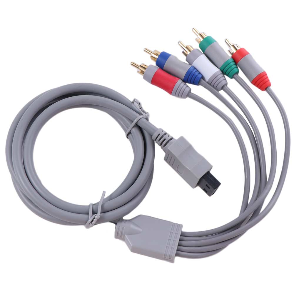 5 In 1 Wii Game Cable 1080P Audio Video TV Connector Cable Wii/Wiiu Component Cable  USB TO SP