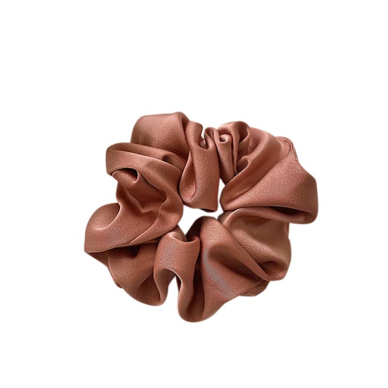 Hair  Rope Cloth Sweet Solid Color Scrunchies Simple Fresh Hair Circle Hair Accessories